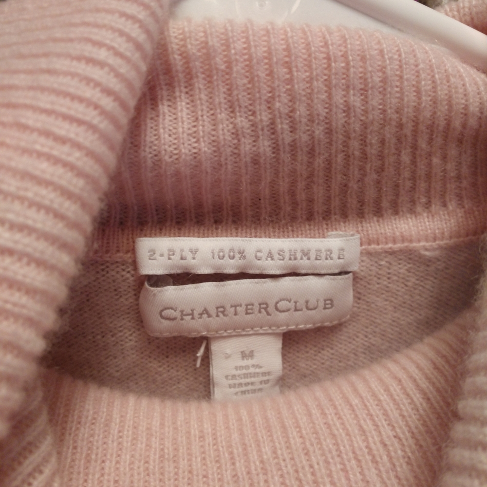 Pink Cashmere Sweater